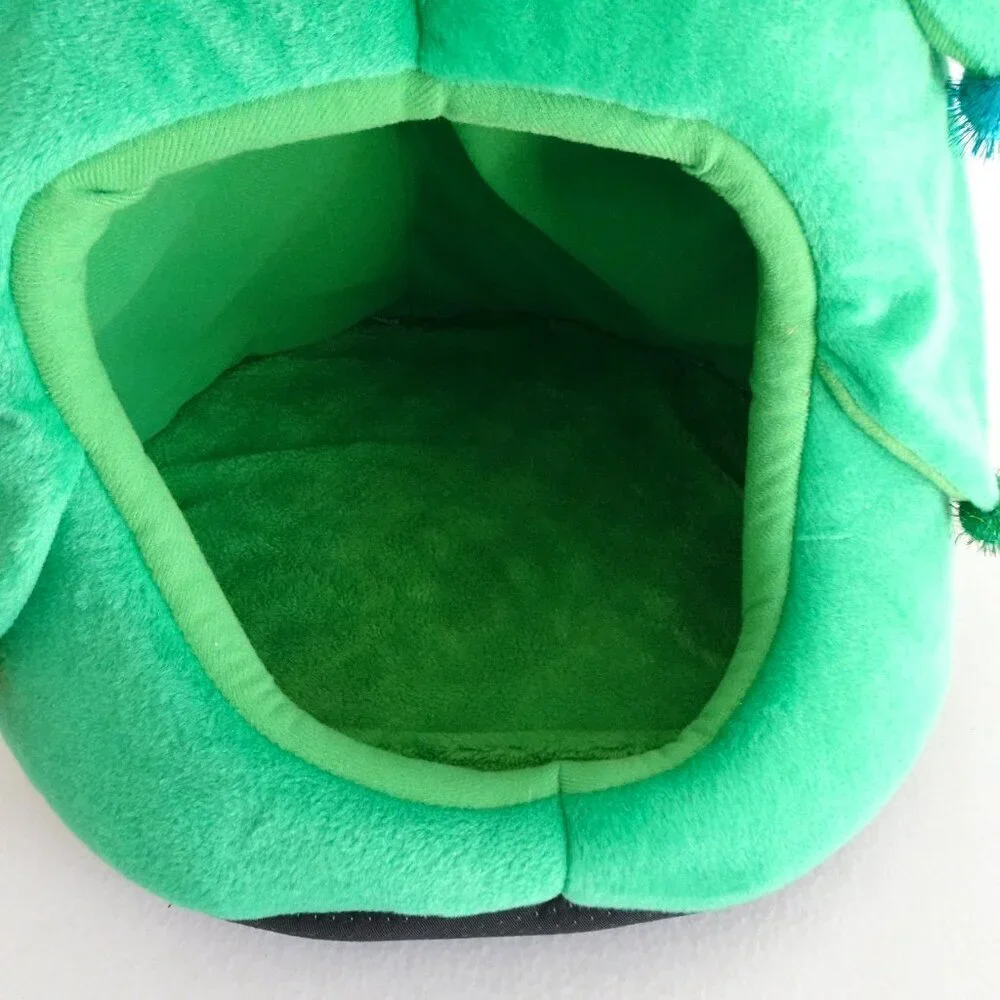 Christmas Tree Dog Cat House Pet Hut Cave Hiding Spot Cozy Area Travel